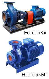 Консольный насос К80-50-250 с 22 кВт
