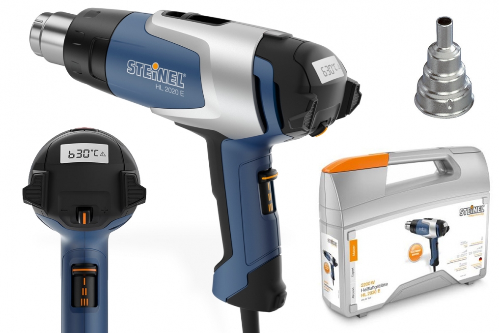 Фен STEINEL HL2020E + 3 насадки
