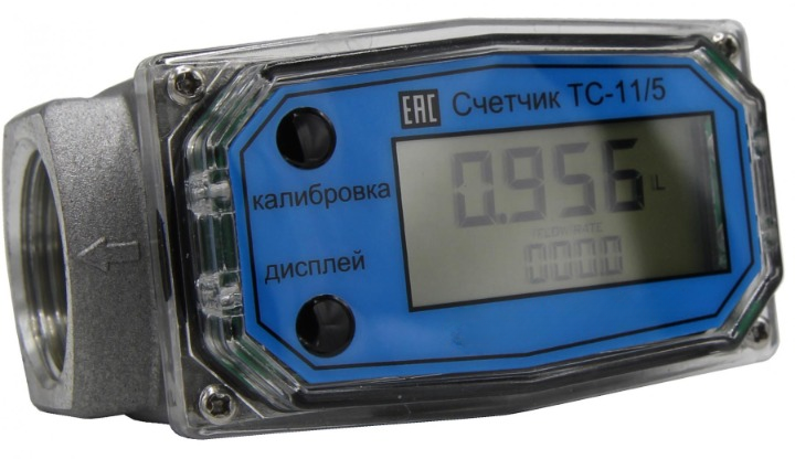 Турбинный счётчик Ампика ТС-11/5
