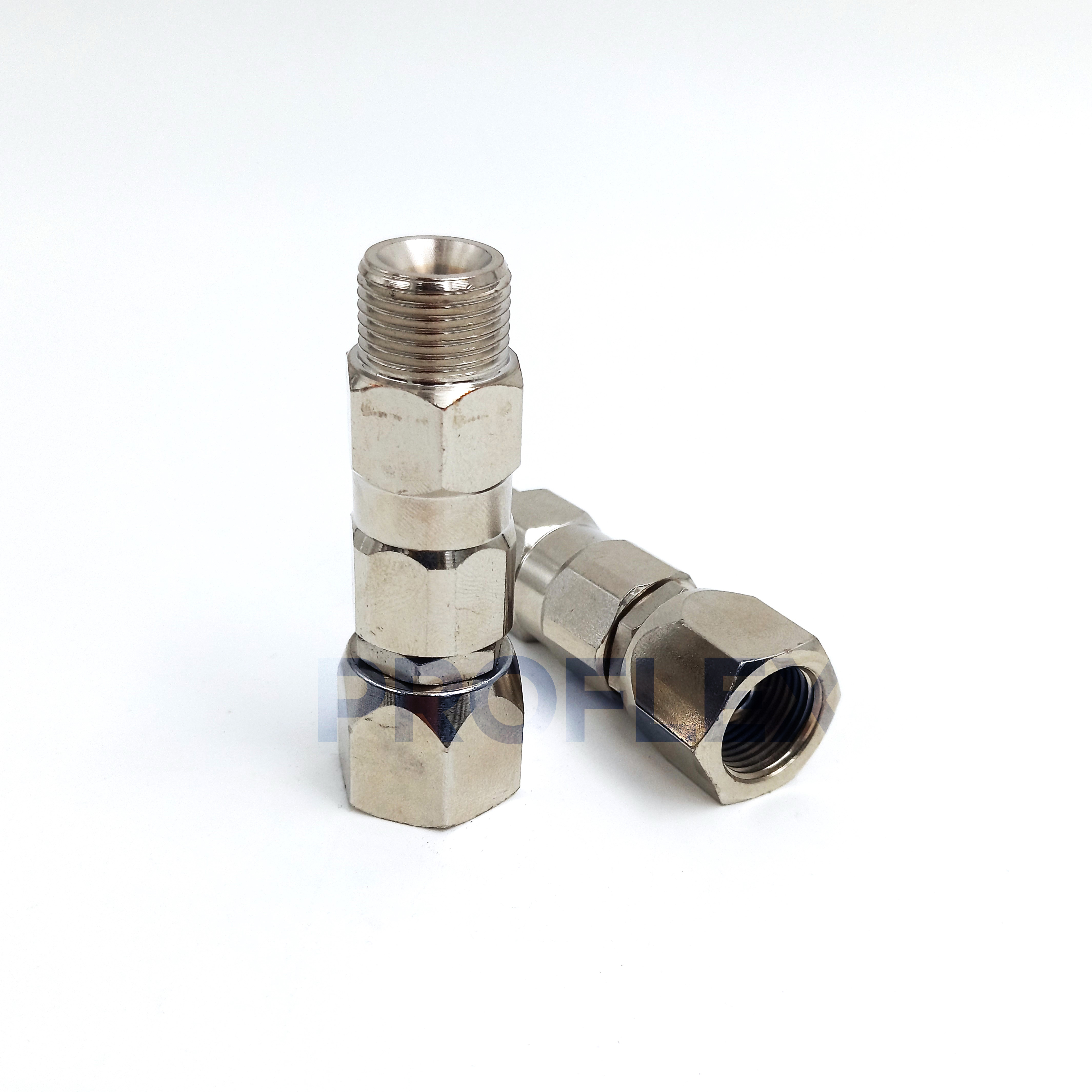Соединение поворотное 3/8 NPT - 3/8 NPSM (Вертлюг)
